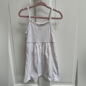 CherryStix 3T Girls White Sleeveless TShirt Casual Dress Coverup